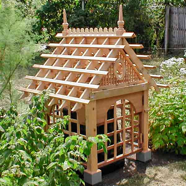 Decorative Wood Garden Structure