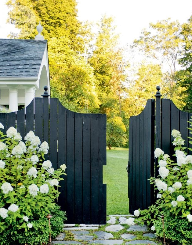 Black Fence Painting Ideas