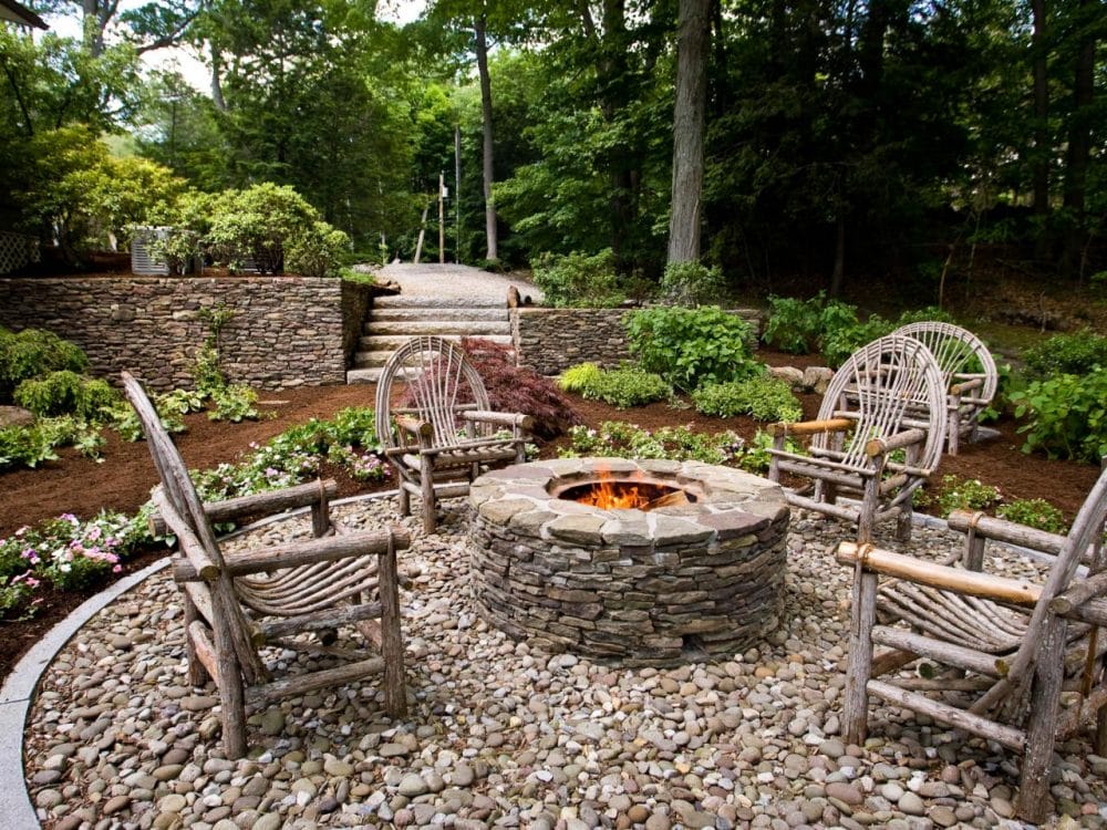 Fit in Patio and Firepit