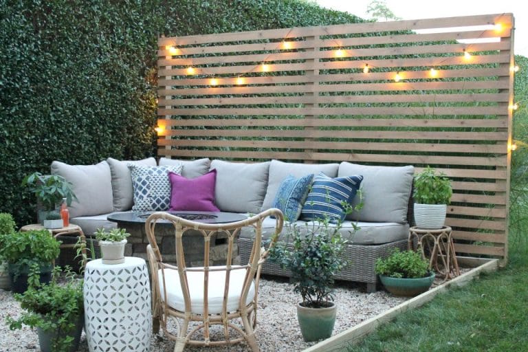 How to Hang String Lights in Backyard without Trees