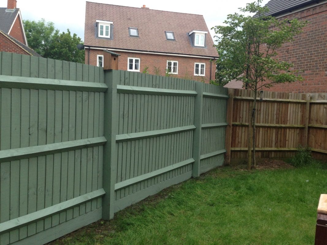 Willow Shade Fence Painting Ideas