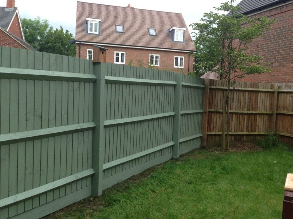 Willow Shade Fence Painting Ideas