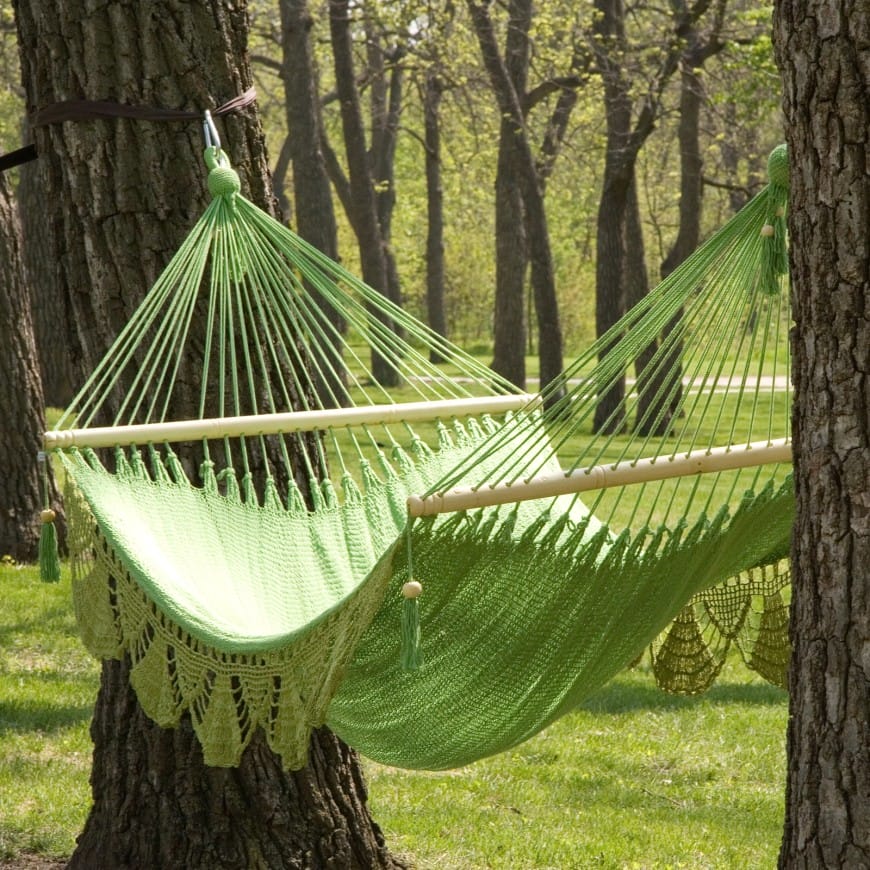 hammock with fringes