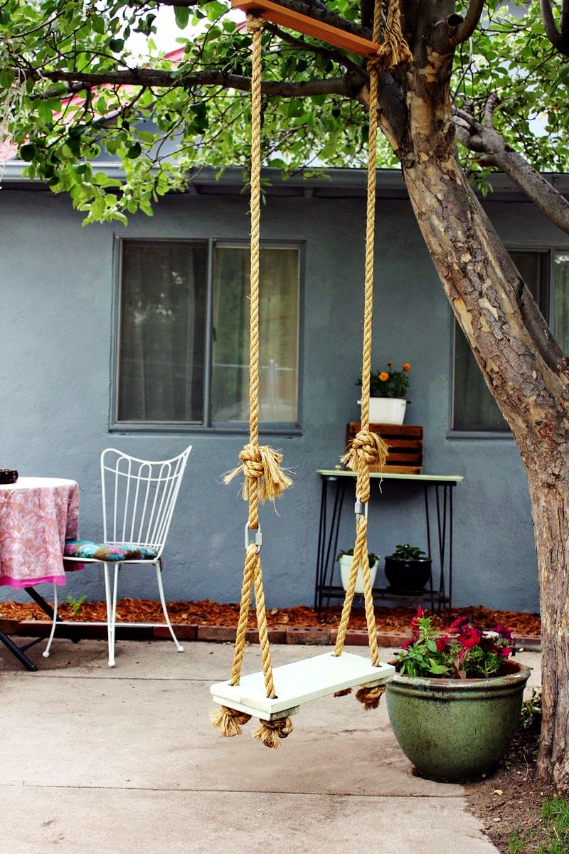 Hang a DIY Swing