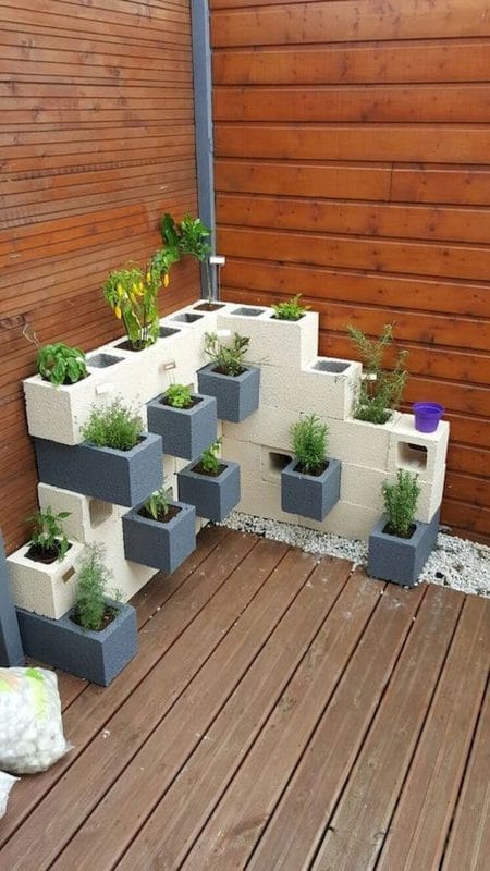 deck garden planter boxes