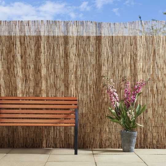 bamboo fence for balcony