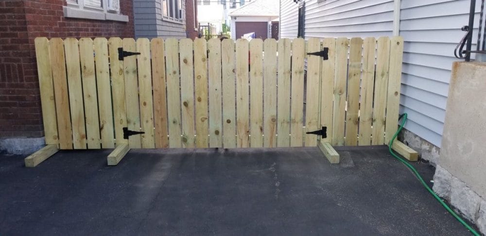 temporary fencing construction