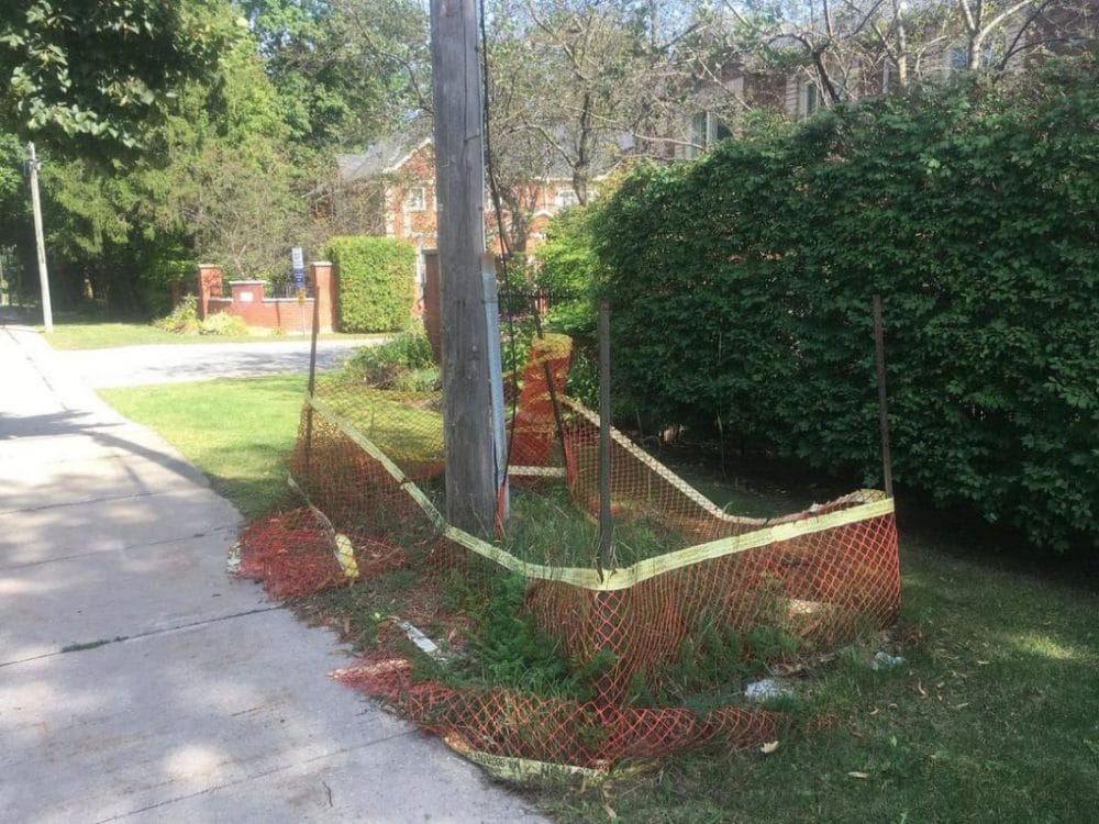 temporary fence hire orange