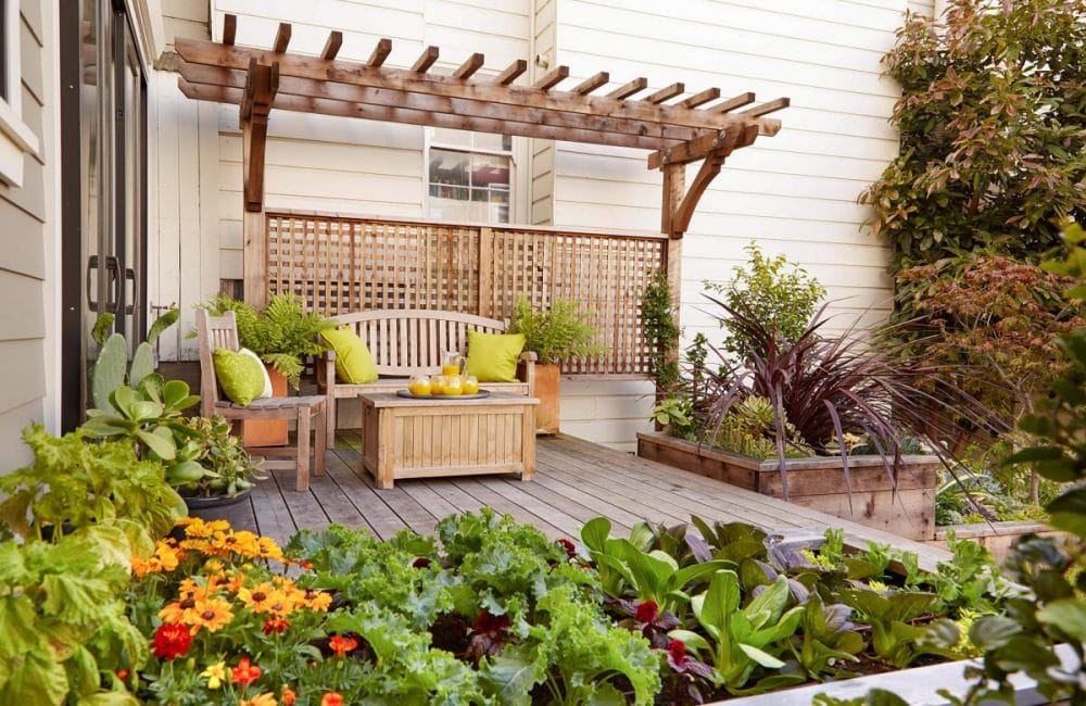rooftop deck garden designs