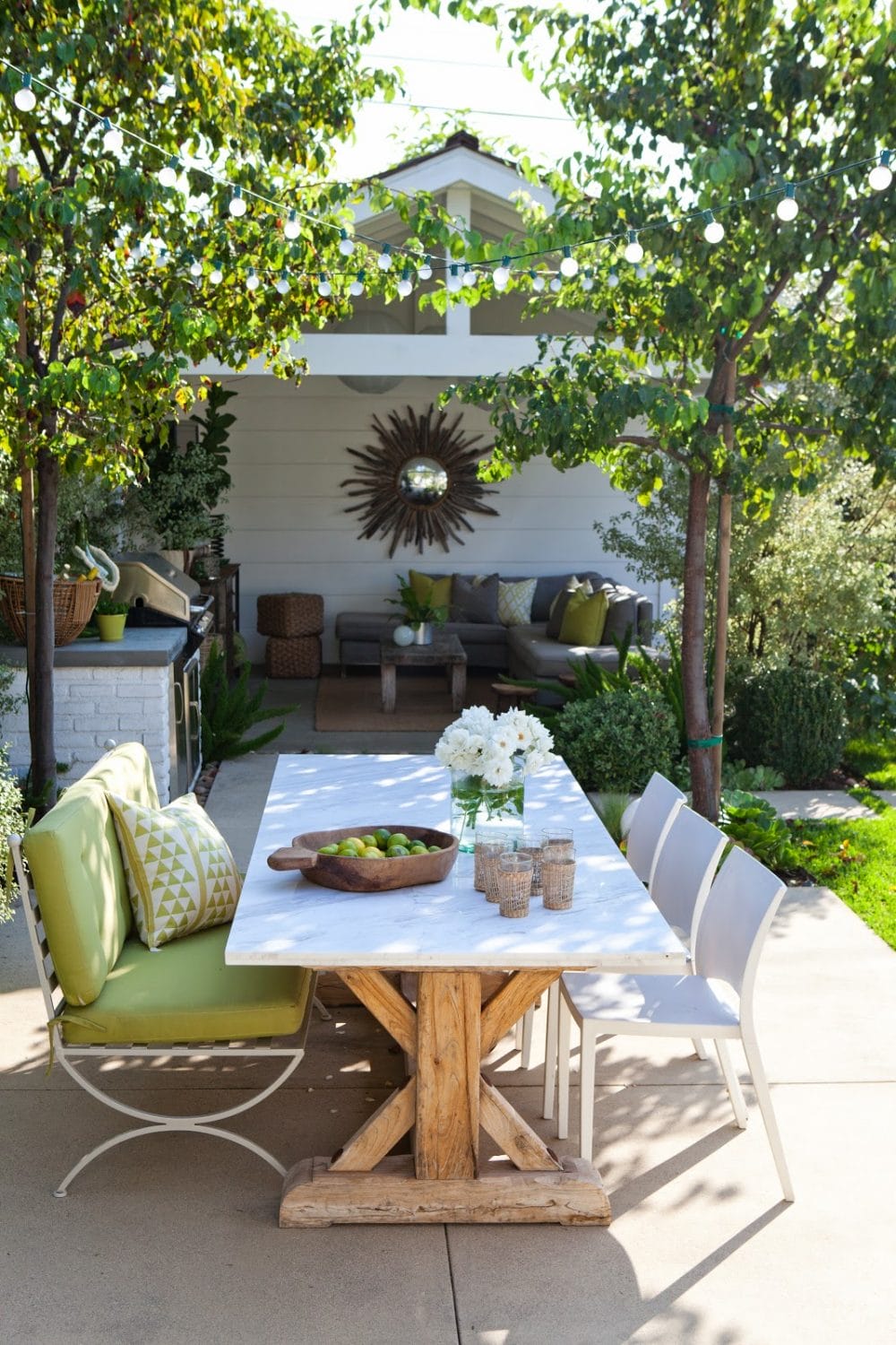 Set Your Dining Area Outdoor