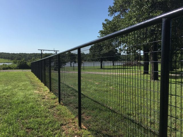 no climb horse fence installation