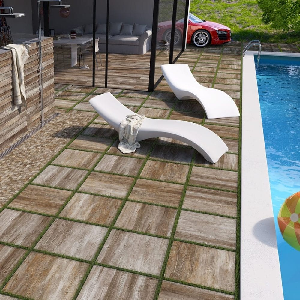swimming poolside tiles