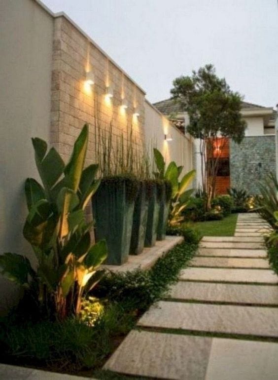 garden trough and festive