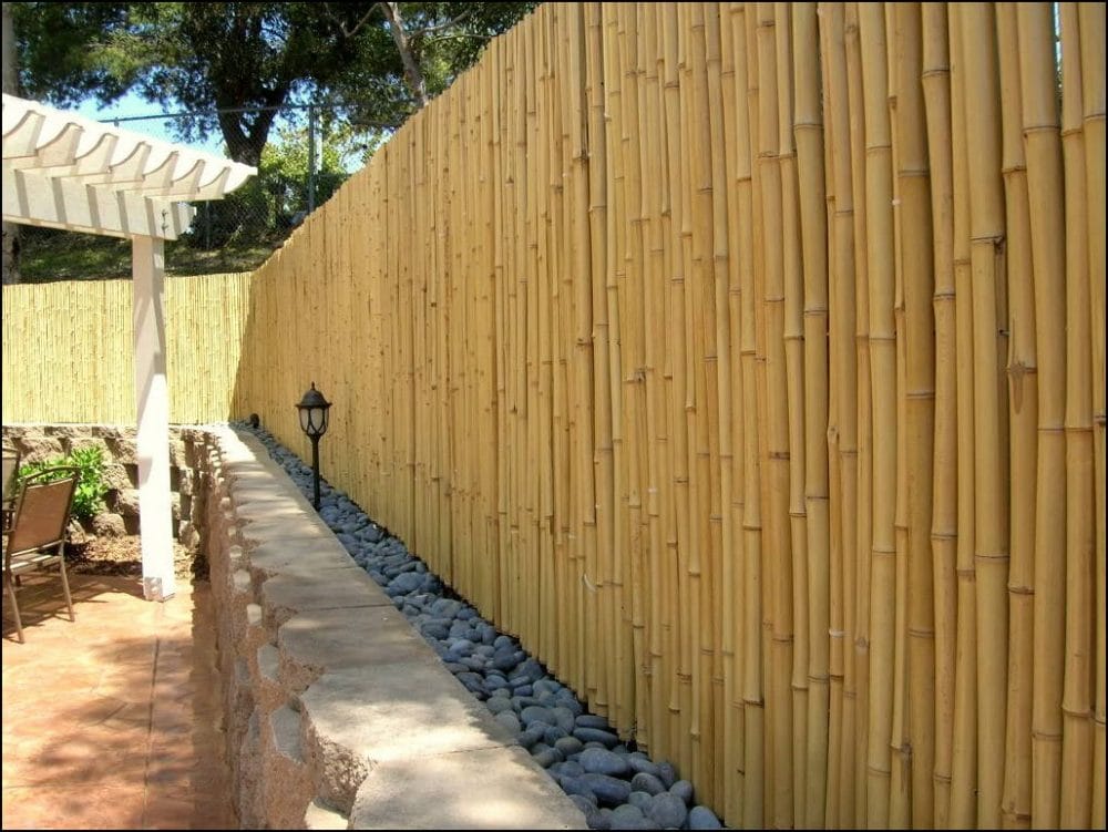 bamboo fence ceiling