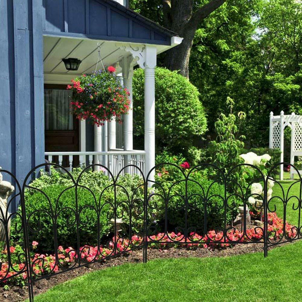 iron garden fence ideas